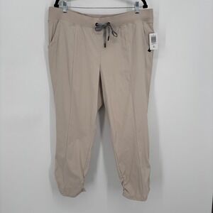 Torrid Happy Camper‎ Ripstop Active Walking Pants Size 2X 18/20 Chateau Gray NWT